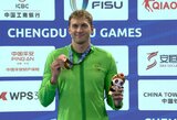 Belgijos plaukimo čempionate – A.Šidlausko aukso medalis, E.Grigaitis pelnė sidabrą
