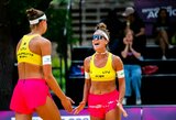 Pasaulio čempionato starte – Paulikienės ir Raupelytės nesėkmė po trijų setų mūšio