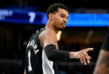 „Spurs“ ketvirtą kartą įveikė NBA čempionus