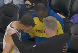 „Nežinau, kas nutiks toliau, bet myliu jus iki mirties“: Steve'as Kerras prakalbo apie savo ateitį „Warriors“