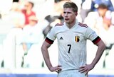 K.De Bruyne: „Italai, prancūzai ir ispanai renkasi iš 22 aukščiausios klasės žaidėjų, mes – ne“