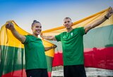 Lietuvos vėliava Europos žaidynių atidaryme patikėta krepšininkei ir kanojininkui