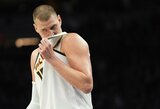 NBA nubaudė Jokičių ir Randle'ą
