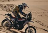 „Africa Eco Race“ ralį aptemdė motociklininko ir žurnalisto mirtys, Peterhanselis pasirodė paskutiniame etape