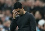 M.Arteta: „Tai nebuvo futbolas, kuris atvertų duris į Čempionų lygą“