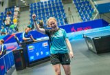 Neįtikėtiną kovingumą parodžiusi stalo tenisininkė K.Riliškytė Europos žaidynes pradėjo pergale