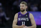 Sabonis nežaidė, o „Kings“ patyrė pralaimėjimą
