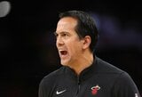 E.Spoelstra sudarė rekordinį NBA trenerio kontraktą