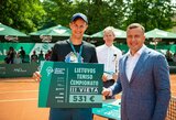 ITF vyrų teniso turnyre Vilniuje J.Tverijonas iškopė į pagrindinį etapą