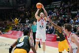 O.Olisevičius į „AX Armani“ krepšį įmetė 13 taškų