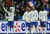 Euro 2024 atranka: Prancūzija nepaliko šansų Nyderlandams, R.Lukaku pelnė „hat-tricką", o Belgija sutriuškino švedus