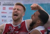 Šeimininkų tolimi metimai uždarė lietuviams duris į pasaulio 3x3 čempionato ketvirtfinalį