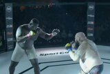 Vienas sunkiausių pasaulio MMA kovotojų per 70 sek. nokautavo reperį