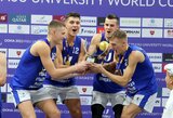 VDU krepšininkai triumfavo pasaulio studentų 3x3 čempionate