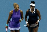 Seserų Williams sugrįžimą į dvejetų varžybas aptemdė pralaimėjimas