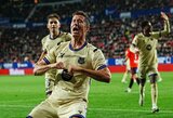 „Osasuna“ nugalėjusi „Barcelona“ dar labiau priartėjo prie „La Liga“ titulo