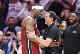 Spoelstra sureagavo į Adebayo rekordo kritikus: „Nieko neatsiprašinėsiu“