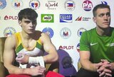 Nedas Grikinis pasaulio jaunimo sportinės gimnastikos čempionato finale – 8-as