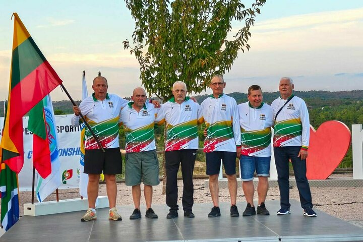 Rolfas Bitinas pasaulio čempionate liko per žingsnį nuo medalio