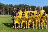 Lietuvos U-19 rinktinė sužaidė pirmąsias kontrolines rungtynes prieš armėnus