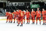 Pasaulio I-ojo diviziono B grupė: po trijų įvarčių deficito sugrįžę ispanai kinams pralaimėjo baudinių serijoje