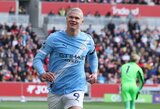 Haalando pelnytas įvartis padovanojo „Man City“ pergalę prieš „Brentford“