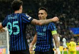 Milano „Inter“ nesulaukė didesnio pasipriešinimo žaisdami su oponentais iš Čekijos