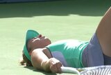 WTA 250 turnyro finale E.Mertens netikėtai dideliu skirtumu sutriuškino A.Cornet