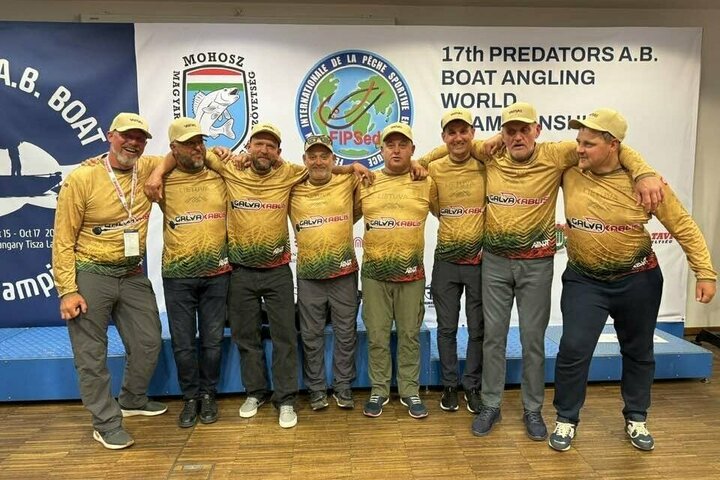 Pasaulio spiningavimo iš valčių čempionate Lietuvos komanda liko 14-a