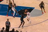Ar buvo žingsniai? NBA gerbėjai nesutaria dėl „Suns“ žaidėjo šokio