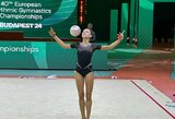 Europos meninės gimnastikos čempionate lietuvės pradėjo kvalifikacijos varžybas