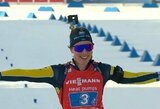 Pasaulio biatlono taurės estafetėje – švedžių triumfas