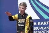 FIA pradėjo tyrimą dėl galimai nacistinį gestą atlikusio 15-mečio ruso, italai areštavo D.Mazepino vilą