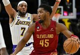 „Cavaliers“ prieš „Lakers“ pratęsė pergalių seriją iki aštuonių