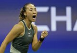 „US Open“ moterų turnyro istorijoje to dar nebuvo: olimpinio finalo pakartojimas baigėsi 2.15 val. nakties