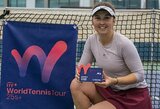 ITF turnyro Šiaurės Makedonijoje finale – J.Mikulskytės ir Ž.Kulambajevos pergalė