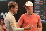 Paskutinio pokalbio su M.Schumacheriu detales atskleidęs S.Vettelis: „Sunku su tuo susitaikyti“