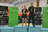 K.Riliškytė ir A.Udra tapo Lietuvos stalo teniso čempionais
