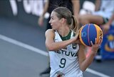 FIBA 3x3 „Women‘s Series“ etape Baku lietuvės pateko į ketvirtfinalį, italės atsisakė žaisti prieš kines (papildyta)