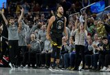 S.Curry šou ištraukė „Warriors“ krepšininkus į pergalę