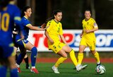 Moterų futbolo rinktinės laukia paskutiniai du testai pasaulio čempionato atrankoje