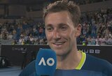 Ruudas dėl žmonos pasiruošęs bet kurią akimirką palikti „Australian Open“: „Gyvenime yra svarbesnių dalykų už tenisą“