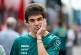 Žiniasklaida: įsiutęs Strollas „Aston Martin“ boksuose laužė daiktus, iškeikė komandos darbuotojus ir neatėjo į svėrimus