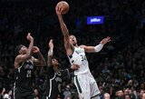 „Bucks“ įveikė pagrindiniams žaidėjams poilsio suteikusią „Nets“ ekipą