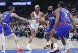 Vakarų grandų akistatoje – „Thunder“ pergalė prieš „Clippers“ 