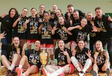 „Kibirkšties“ dominavimas jau tampa istorinis: tapo Lietuvos čempionėmis