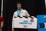 Tomas Navikonis apgynė „Big Ten“ konferencijos plaukimo čempiono titulą