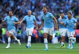 „Man City“ džiaugėsi pirmuoju trofėjumi: po baudinių serijos „Community Shield“ rungtynėse įveikė „Man United“