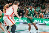 Klaidose klimpęs „Žalgiris“ iššvaistė dviženklį pranašumą ir suklupo namuose