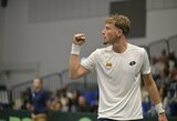 Tituluotą serbą nugalėjęs Butvilas po ilgos pertraukos žais ATP „Challenger“ turnyro finale